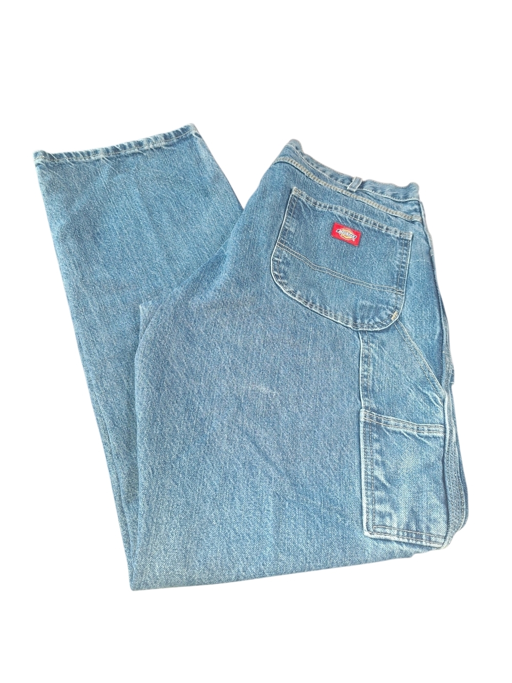 Dickies Men's Blue Carpenter Jeans Size 38x32